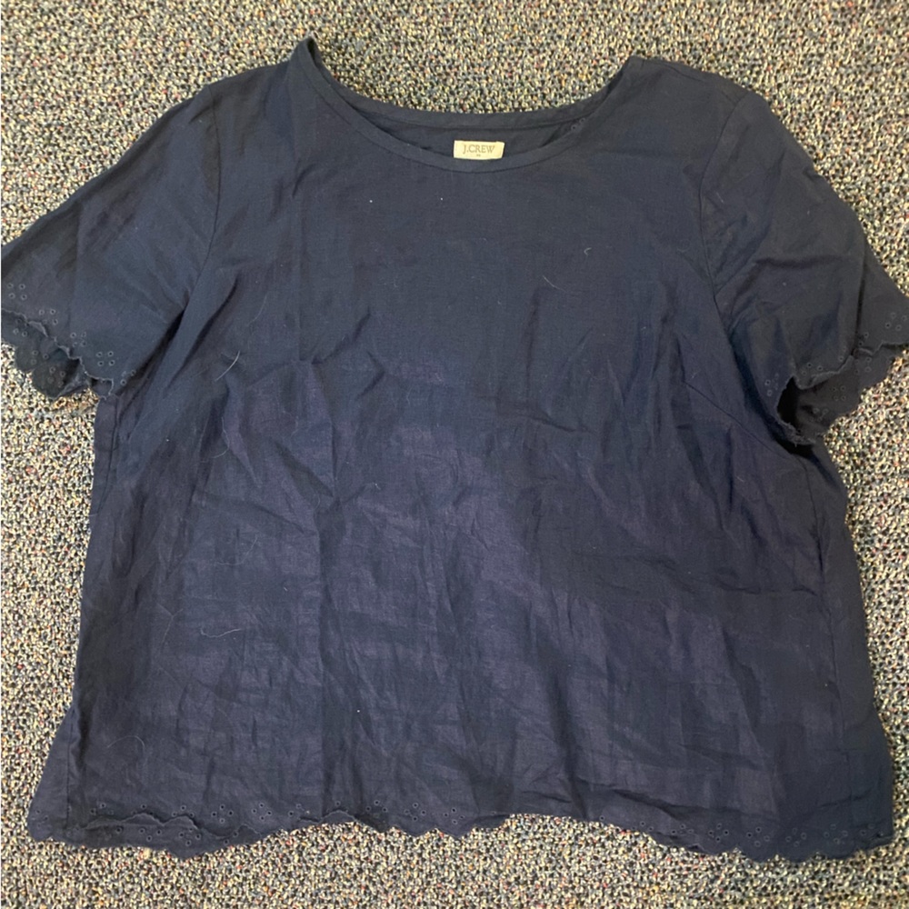 Open back J-Crew Top